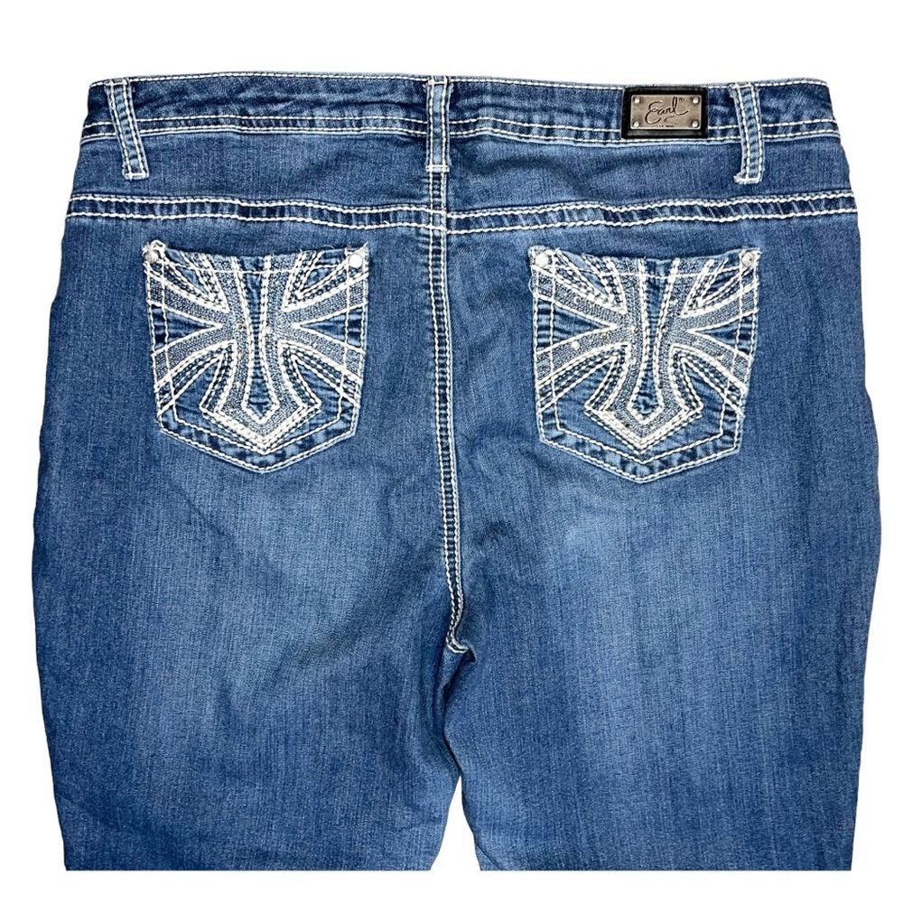 Earl Jeans Women’s Size 16 Blue Skinny 34x27 - Picture 6 of 7